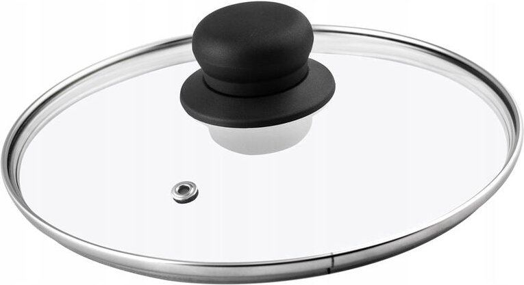 Kadax - Glasdeckel, Topfdeckel aus Glas, hitzebeständiger Deckel für Topf, 22cm