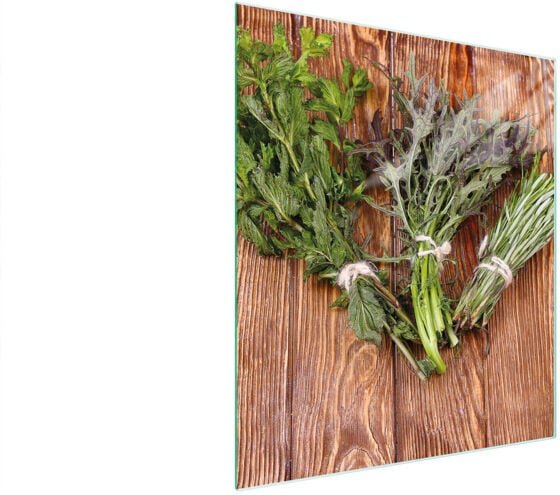 Glasschneidebrett 45x52 Rosmarin