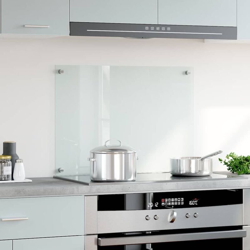 Küchenrückwand Transparent 70x50 cm Hartglas Vidaxl Transparent