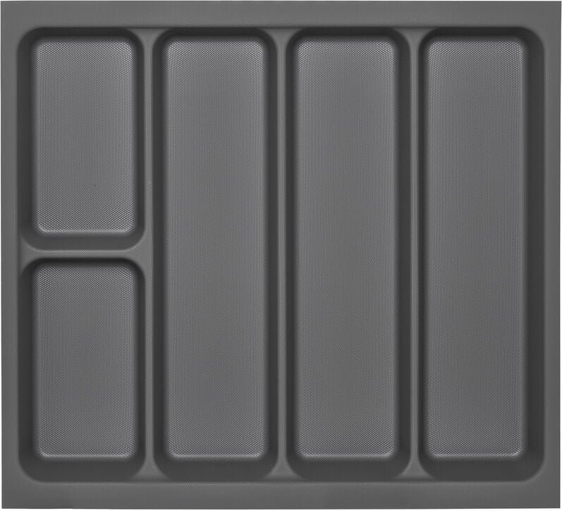 So-tech - orga-box i Mehrzweckeinsatz 519 x 50 x 473 mm oriongrau mit Antiruschbeschichtung Besteckeinsatz für Tandembox...