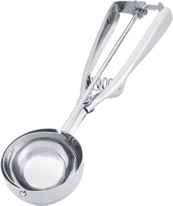 Eiskugelportionierer aus Edelstahl, langlebig, leicht zu reinigen, vielseitig einsetzbar für den Hausgebrauch, ideal für...