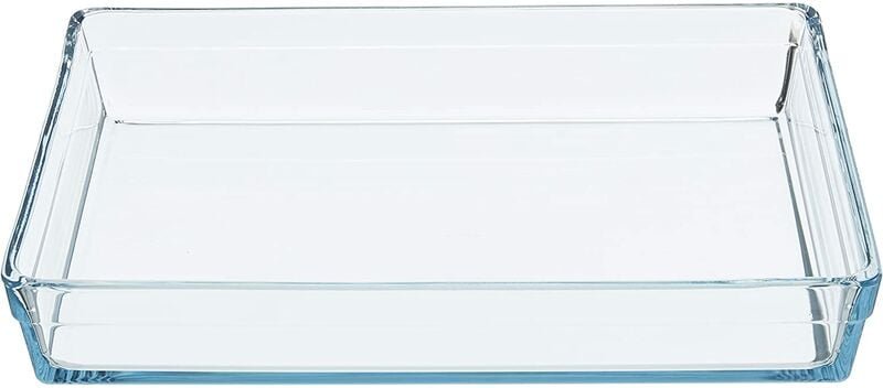 Pasbahce Borcam Premium Rechteckblech 26Cmx37Cm, 4350 cc transparent