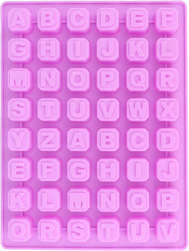 Silikonform für Pralinen, Eiscreme, Schokoladenwürfel, quadratische Formen, herzförmige Schokoladenformen, Desserts, Geb...