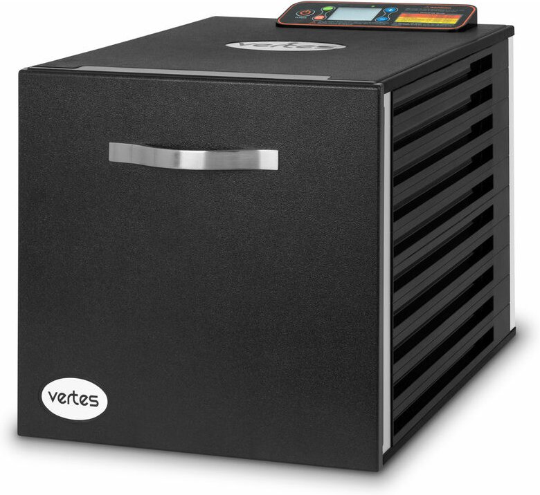 Dörrautomat Dörrgerät Lebensmittel Trockner Elektrisch mit Computer, 10 Etagen und 750W (Temperaturbereich 28-68°C, Touc...