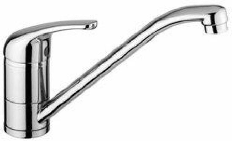 tecuro Einhebel Spültischarmatur Küchenarmatur, NIEDERDRUCK - chrom