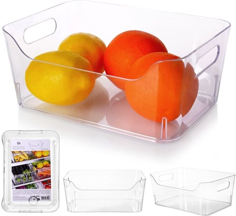 Excellent Houseware - Kitchen container for refrigerator storage of vegetables and fruit