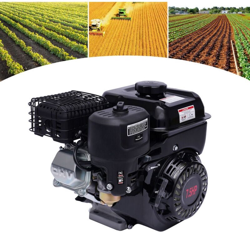 Benzinmotor 7.5 ps 5.1 kW Go-Kart-Motor 4-Takt-Motor 1 Zylinder 3.6L neu