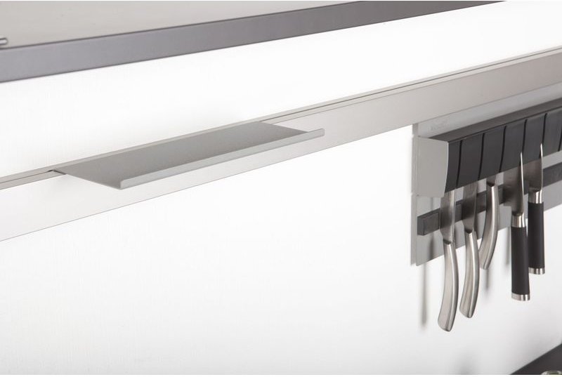 So-tech - Kesseböhmer Linero MosaiQ titangrau Obere Ablage 's' 235 mm von sotech