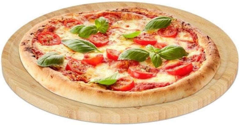 Pizzateller aus bambus 32 cm