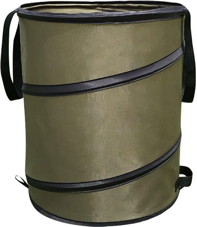 Sollbry - Camping-Mülleimer, Auto-Mülleimer, wiederverwendbarer Outdoor-Garten-Müllbeutel, zusammenklappbarer Camping-Re...