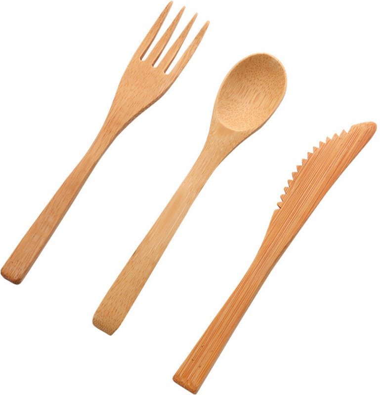 BEBUSINGOTO 3-teiliges Kochutensilien-Set aus Holz für antihaftbeschichtete Bratpfannen, Küchenutensilien