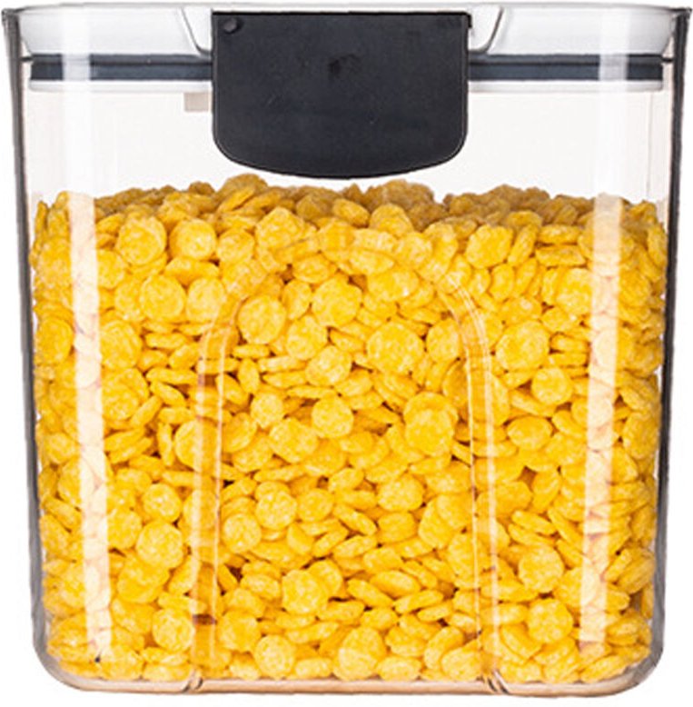 Orliya Aufbewahrungsboxen-Set zum Backen: Behälter mit Etiketten für Mehl und Zucker, luftdichte Boxen für optimale Orga...