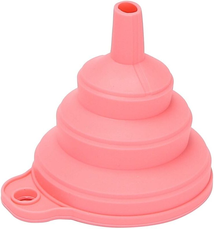 Silikon-Klapptrichter, faltbarer Küchentrichter, Trichter, Flüssigkeitstransfer