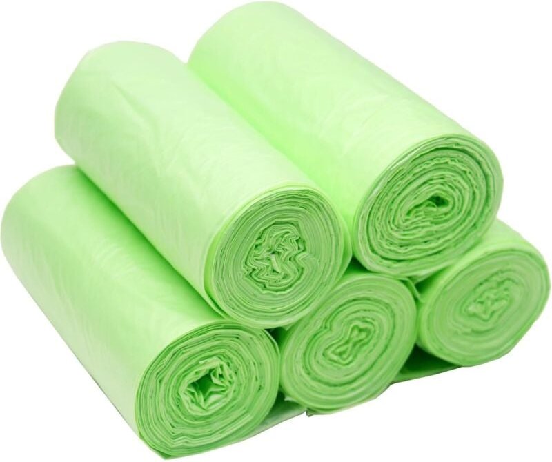 200er-Pack biologisch abbaubare Müllbeutel, 10 Liter – 10 l kompostierbare Müllbeutel – biologisch abbaubare Recycling-M...