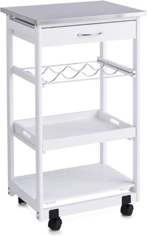 Zeller, Küchenrollwagen mit Edelstahltop