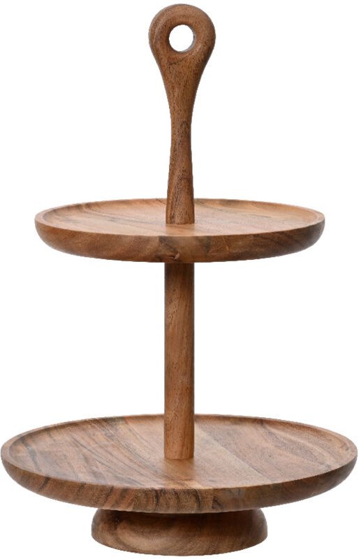 Kuchenständer aus Holz 30x30x45 cm