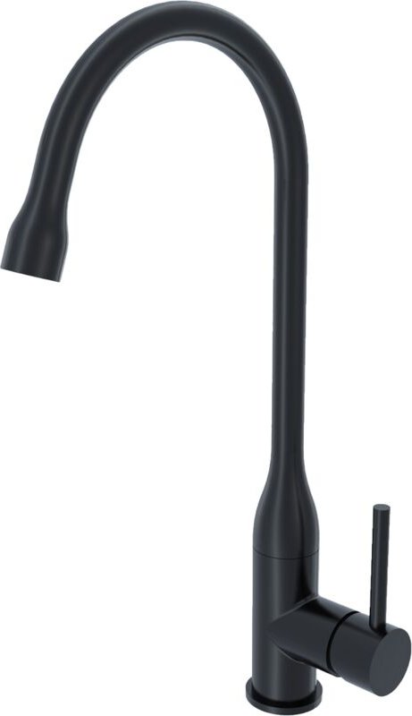 Arum Einhebelmischer matt schwarz - Essebagno