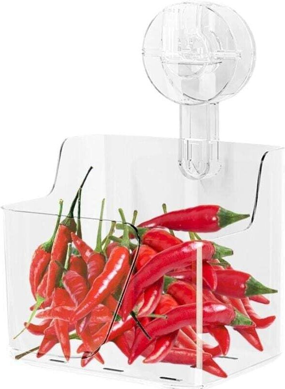 Schranktür-Organizer, an der Wand montierte Aufbewahrungsbox, Türregal, Saugnapfhalter für die Küche, Wandkorb-Organizer