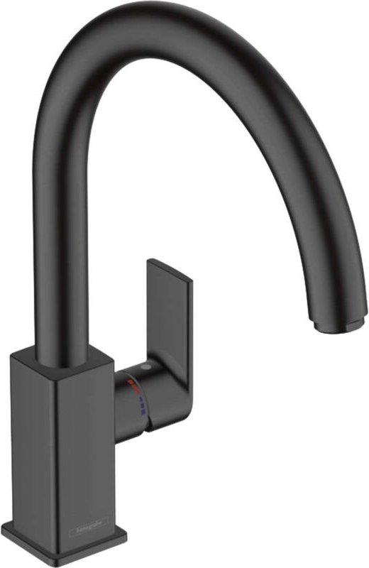 Vernis Shape M35 - Spültischarmatur, schwarz matt 71871670 - Hansgrohe