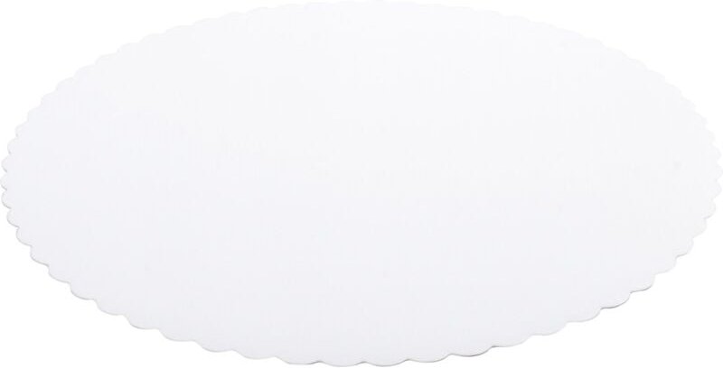 Zenker Tortenunterlage Fair Ø 28 cm 6 Stück aus lebensmittelechtem Papier in edlem Weiß