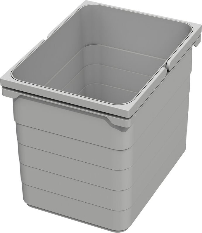 Ninka eins2vier Abfallsammler 15L 250 x 306 x 230 mm alugrau 5078