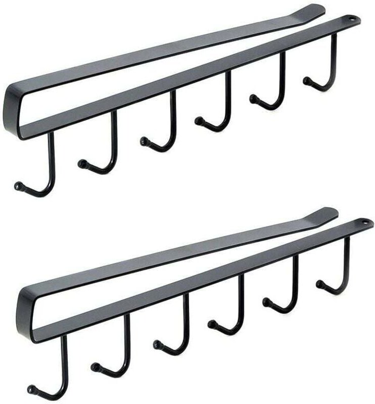 2er-Pack Tassenhaken, Weinglashaken, Haken für Küchenutensilien, Haken zur Aufbewahrung von Gürteln und Schals, Haken zu...