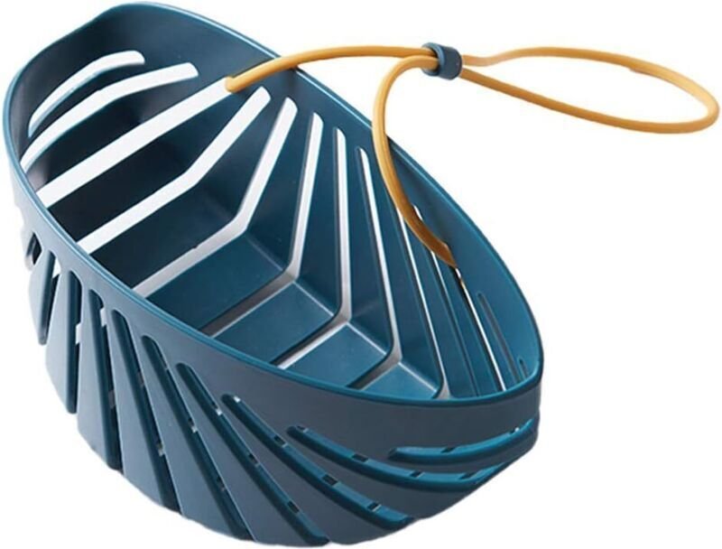 Küchenspülenregal, Seifen- und Schwammabtropfhalter, Hängekorb, Küchenaufbewahrungsorganizer, Spülenzubehör, Spülenkorb ...