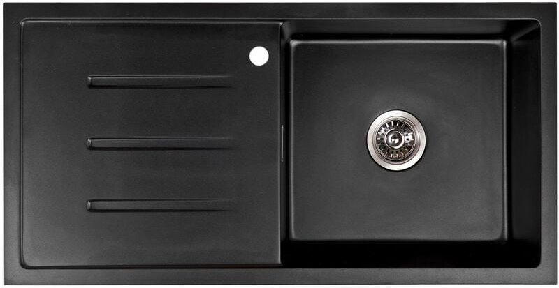 Thumbnail - Einbauspüle 'Havanna' Granit 500x1000x200 Ablage links