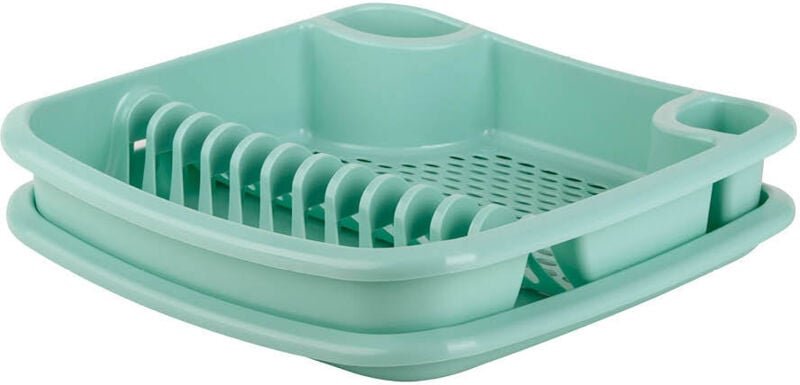 Abtropfgestell mit Tablett Grün