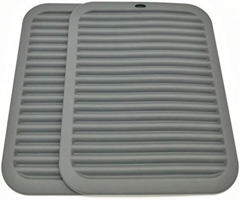 Silikon-Dreibein, geeignet für heiße Speisen, Töpfe und Pfannen, Küchenheizmatte, hitzebeständige Quarzmatte, Silikonmat...