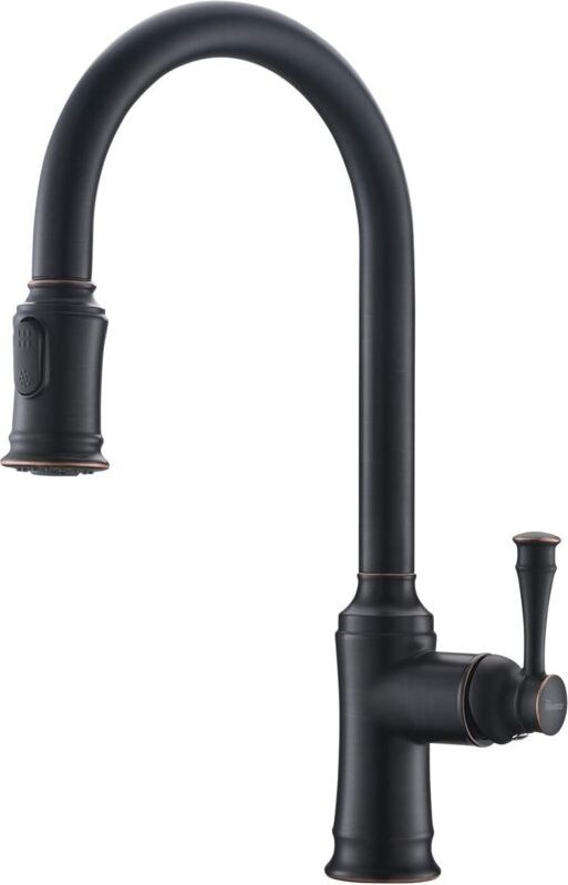 Ausziehbare Küchenarmatur mit 360°-Ausziehbrause und 2 Funktionen