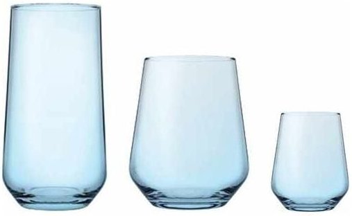 Pasabahce - Allegra Universal Mehrzweck-Wassergläser 3er-Set Geeignet für Wein, Säfte, Soda, 470 ml (Highball) 420015 Tü...