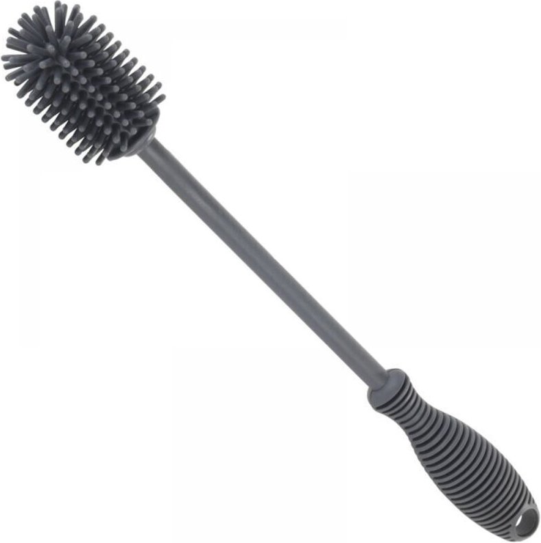 1PC 25cm Grau Silikon Küche Pinsel, Silikon Pinsel Ohne Tot Ecken, geeignet für Tassen und Gläser mumu