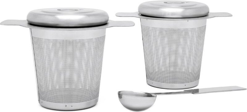 Thumbnail - Teefilter mit Teemaßlöffel Edelstahl 2er Set
