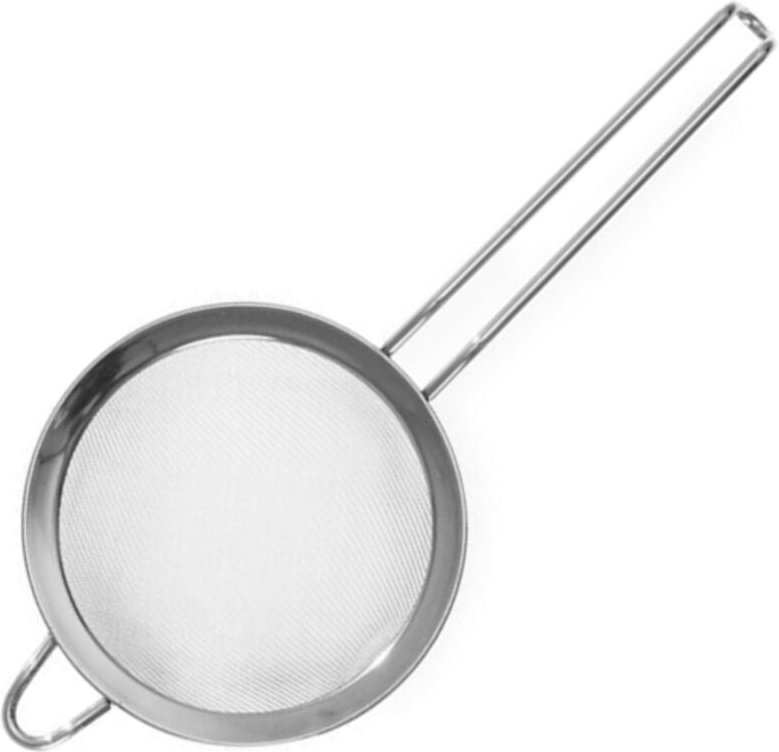 Feinmaschiges Küchensieb aus Edelstahl zum Reiben, Durchmesser 150 mm - Hendi 638507