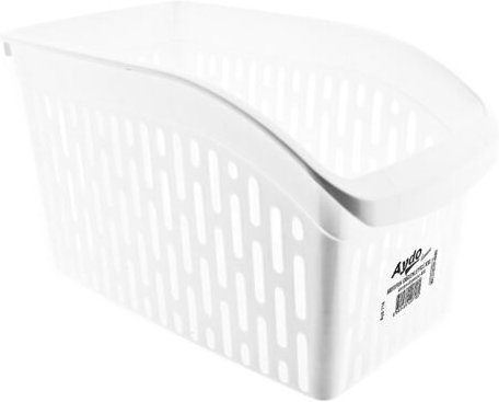 Cofi 1453 - Vielseitiger Lebensmittelaufbewahrungsbox Küchen Orgnizer in Weiß aus Kunststoff 25x15x18 cm