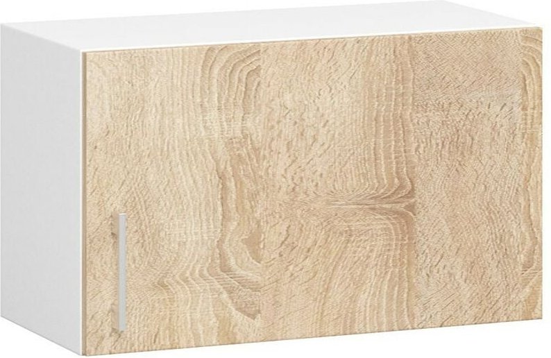 Thumbnail - Hängeschrank Küchenschrank Akord lima modular W60 Weiß 60 cm Tür Regal Front Sonoma-Eiche B60 x H29 x T30,5 cm