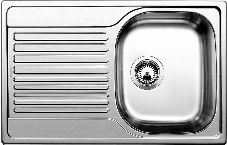 Tipo 45 s Kompaktspüle 780x500 mm, Edelstahl poliert - Blanco