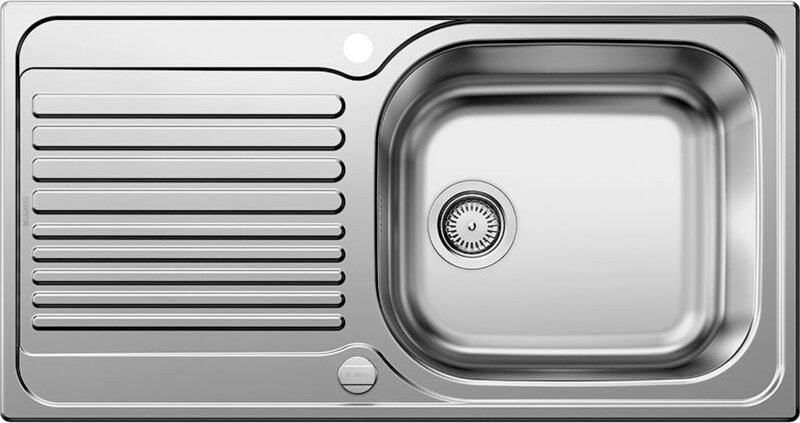 Tipo xl 6 - Spüle, 95x50 cm, mit Ablaufbedienung, Edelstahl 514243 - Blanco
