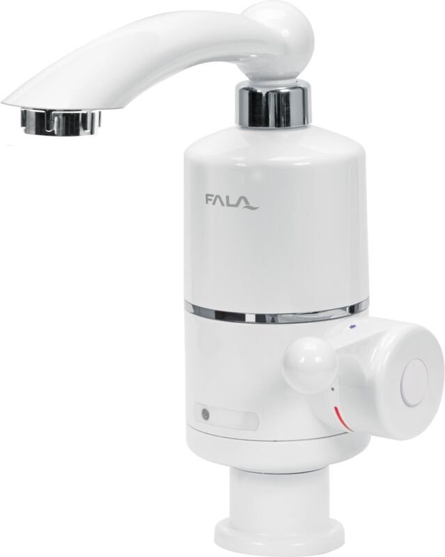 Fala - 3000W durchwasserheizung mit waschbeckenhahn und auslauf STROKKUR-2 75931