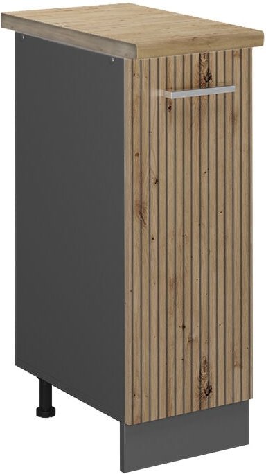 Apothekerschrank R-Line, Artisan-Eiche, 30 cm , AP Eiche, Vicco