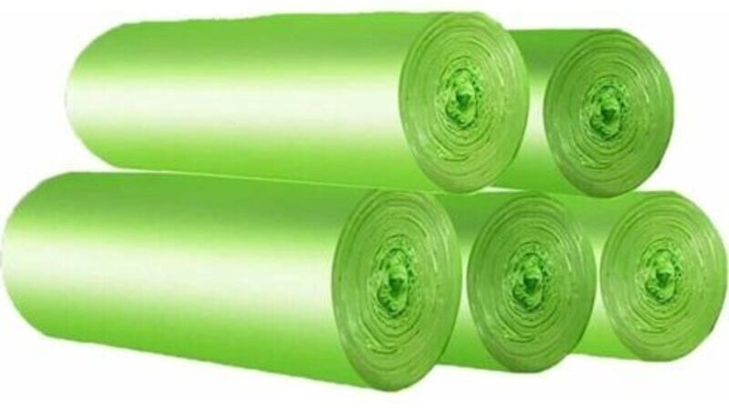 Bio-Müllbeutel 30 Liter, 100 Stück reißfeste Müllbeutel, Küchen-Lebensmittelabfallbeutel, 100 % kompostierbare und biolo...