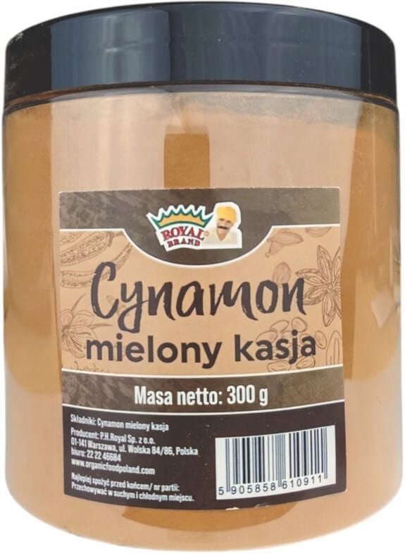 Gemahlener Zimt im Glas, Cassia - 300g - Gut und duftend Große Packung