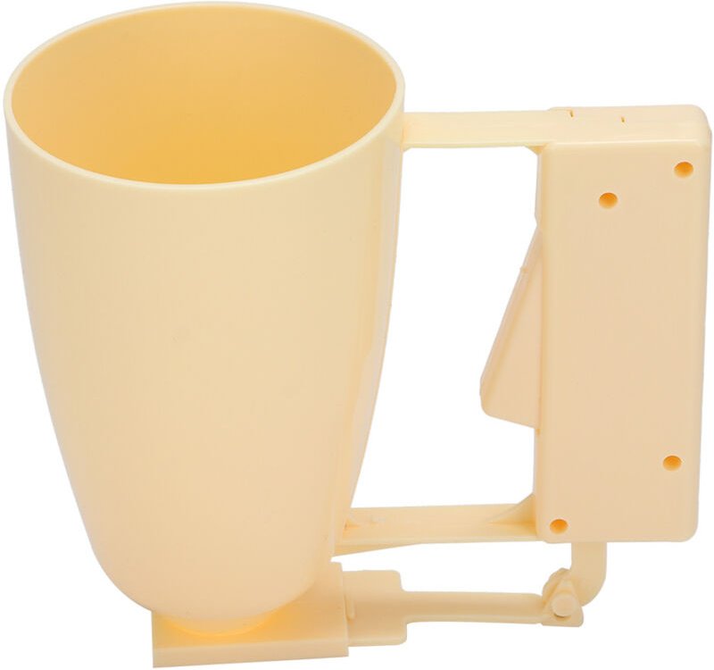 3,5-Zoll-Hand-Teigspender, Fleischbällchenformer, Sahnespender für Kuchen, Küchenhelfer, Pfannkuchenteigspender, Sonstig...