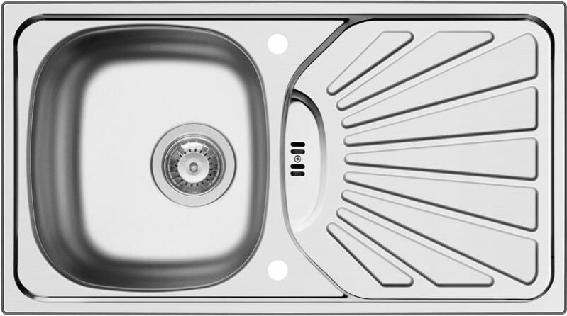 Edelstahlspüle glatt reversibel ET78 margarita - Pyramis