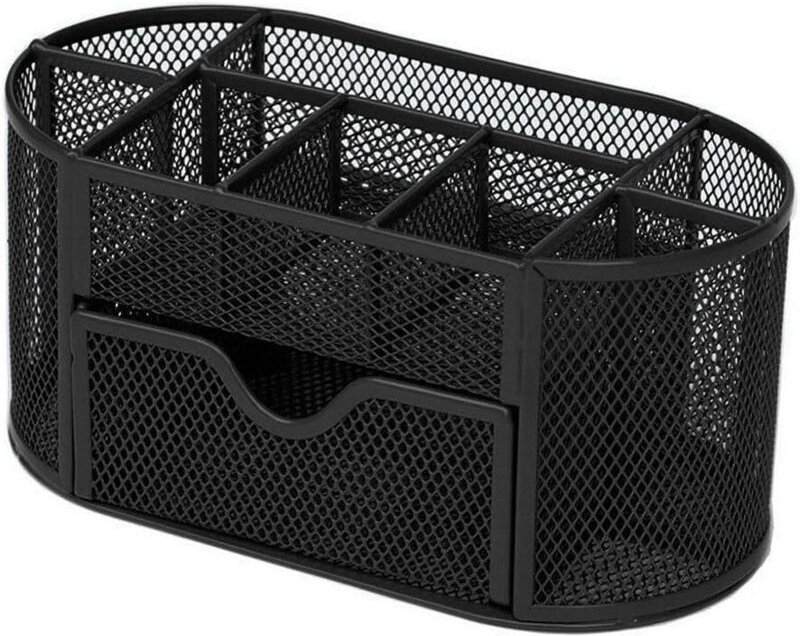 Schreibtisch-Organizer aus Netzgewebe mit Schubladen, multifunktional, geeignet zur Aufbewahrung von Schreibwaren, für d...