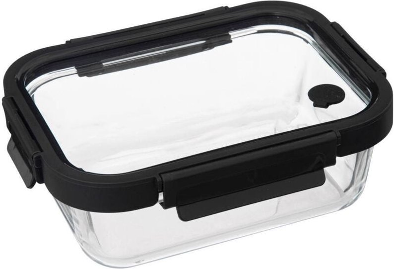 5five Simply Smart - Glasbehälter für Lebensmittel mit luftdichtem Deckel, transparent