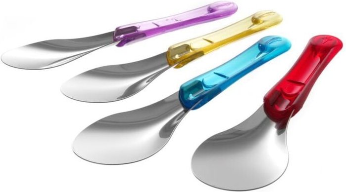 HENDI Eiscremespatel, Gelb, (L)260mm