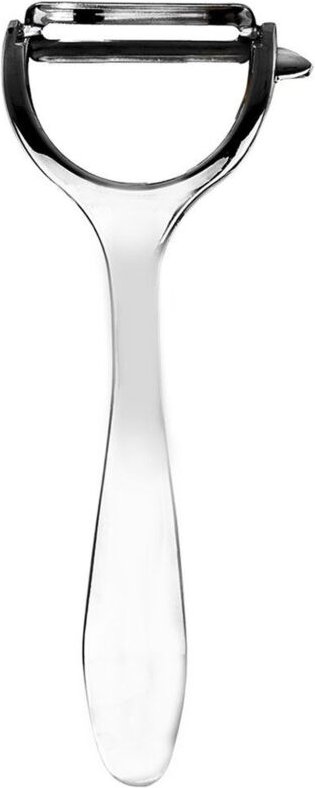 LUXY Obst- und Gemüseschäler aus Stahl, 17 cm