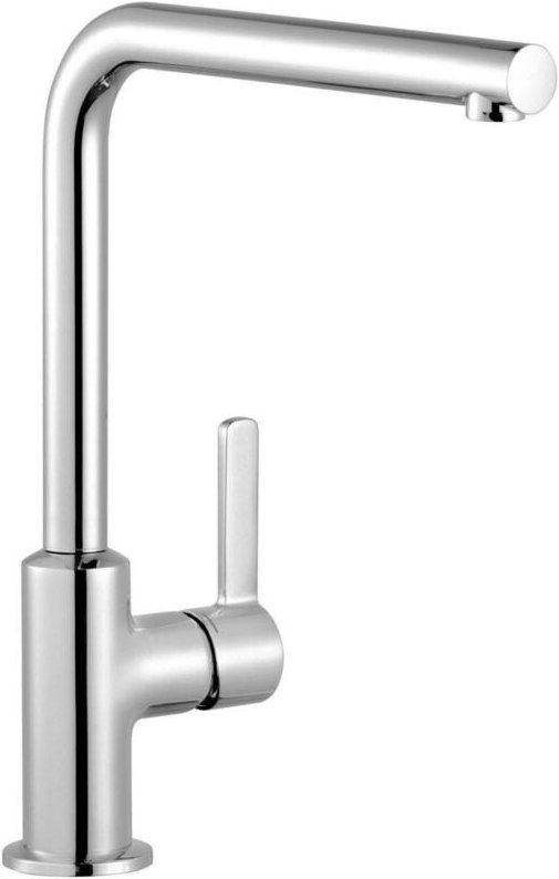 Küchenarmatur kludi l-ine s verchromt Spültischarmatur, Mischbatterie, Wasserhahn, Hochdruck, HxT: 285x225 mm Keramik-Ka...